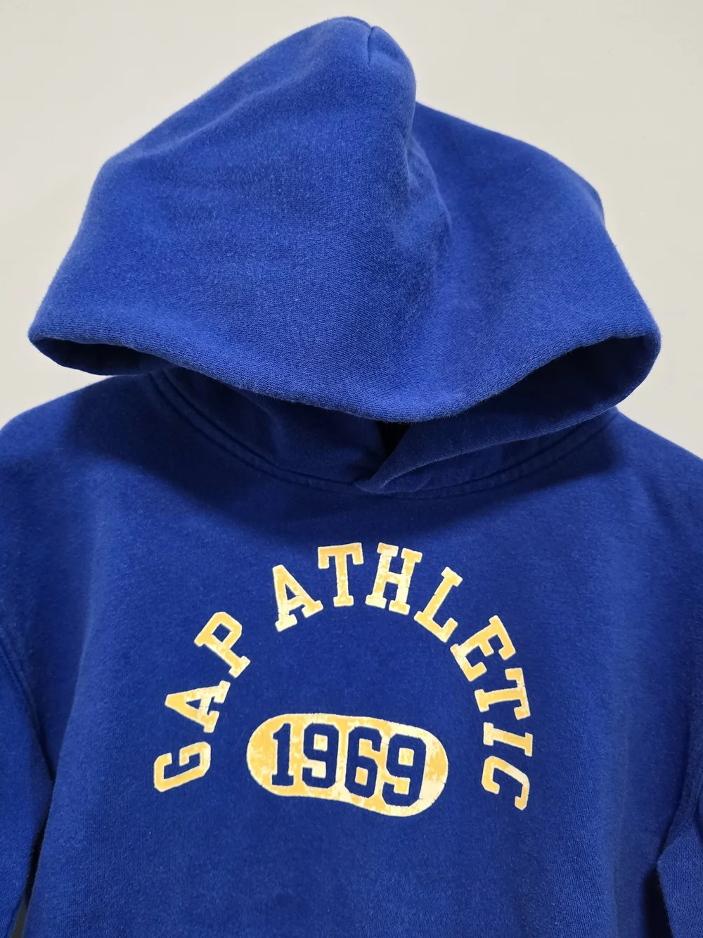 GAP Kids Vintage Soft Gap Athletic Logo Hoodie 6-7